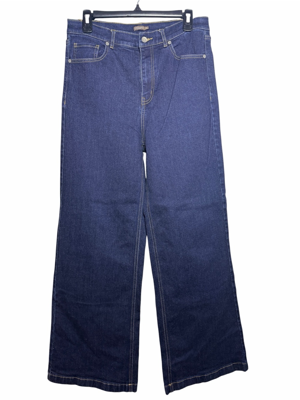 J. McLaughlin Indigo Wide-Leg Denim Jeans Size 10